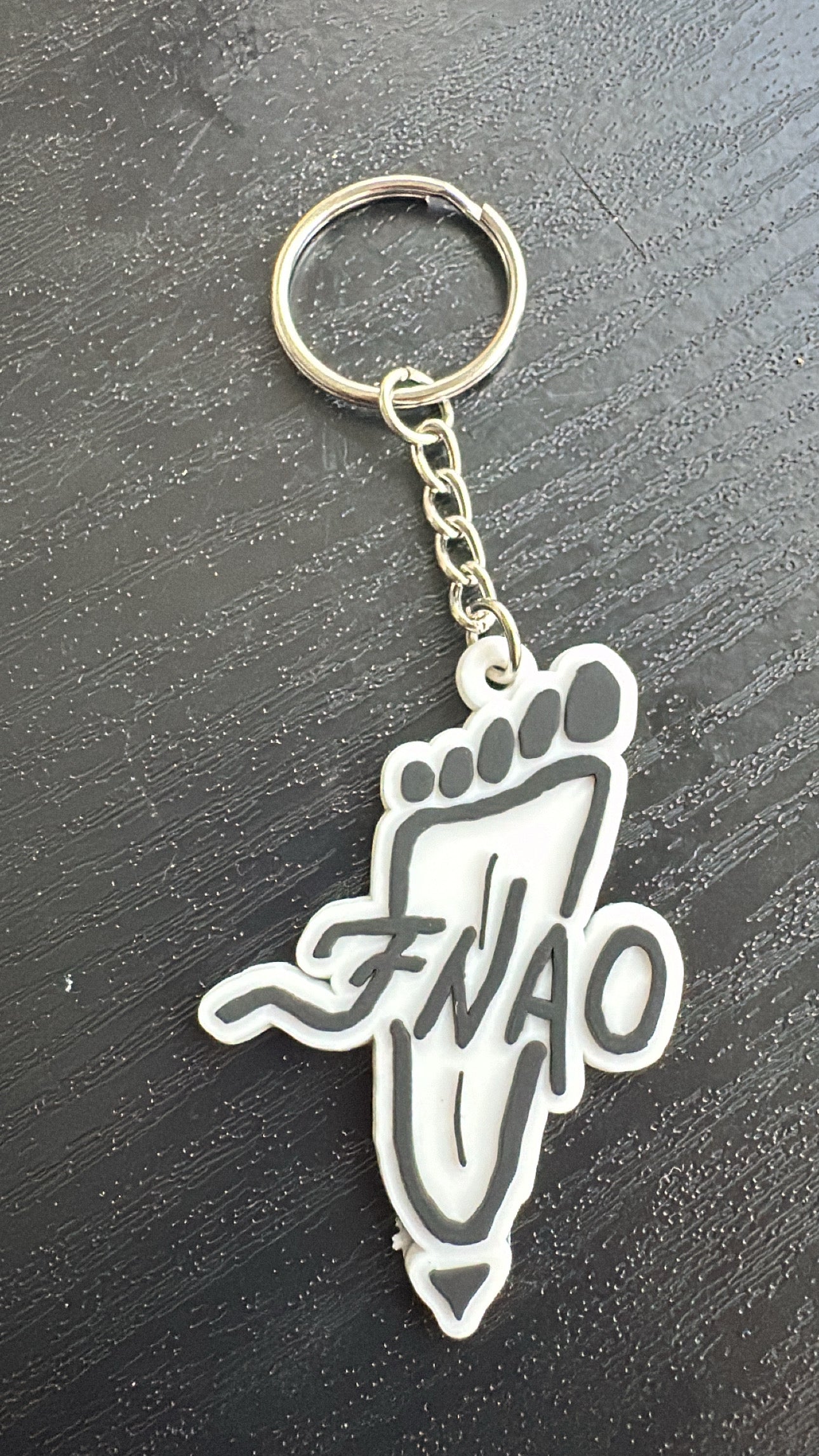 FNAO Footprint Logo Keychain